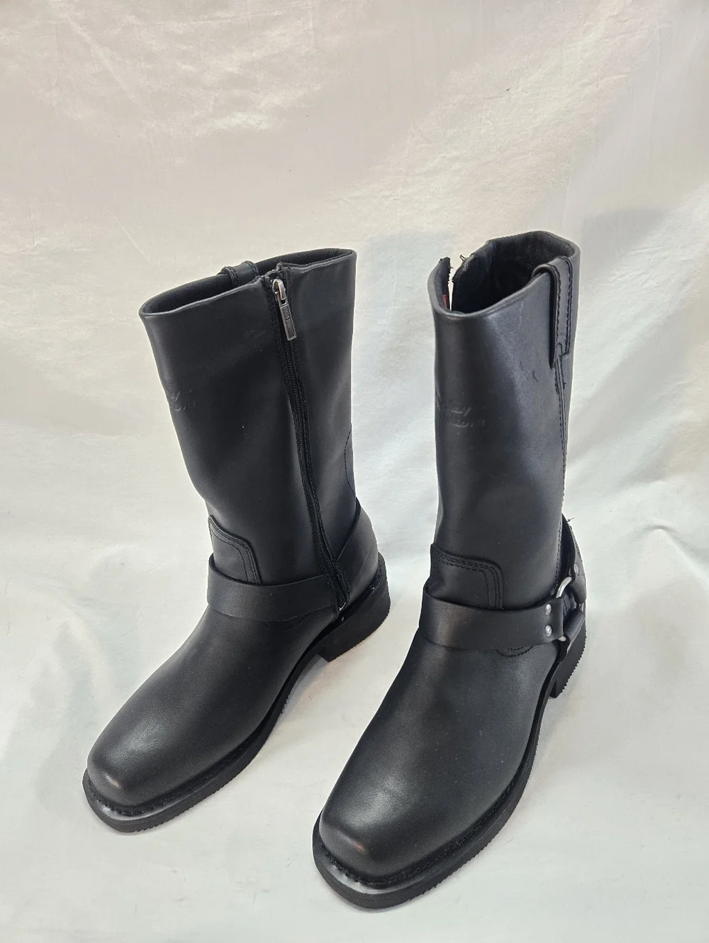 Harley Davidson Hustin D95353 Men's 9.5W Motorcycle Boots Waterproof 11